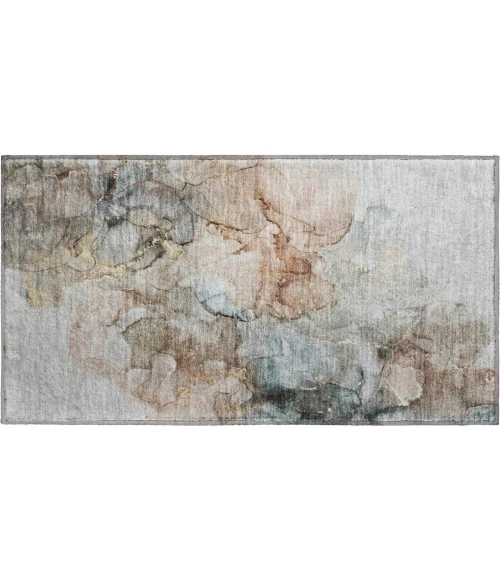 Dalyn Luxury Washable Odyssey OY12 Tan 1'8" x 2'6" Rug