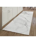 Dalyn Luxury Washable Odyssey OY13 Gray 2'3" x 7'6" Runner Rug