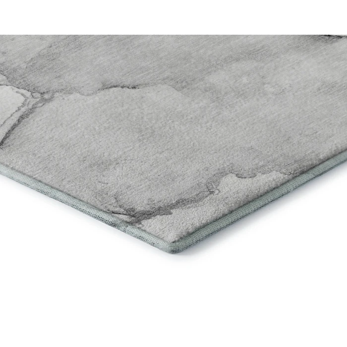 Dalyn Luxury Washable Odyssey OY13 Gray 3' x 5' Rug