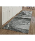 Dalyn Luxury Washable Odyssey OY14 Charcoal 2'3" x 7'6" Runner Rug