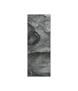 Dalyn Luxury Washable Odyssey OY14 Charcoal 2'3" x 7'6" Runner Rug