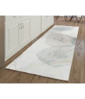 Dalyn Luxury Washable Odyssey OY15 Pearl 2'3" x 7'6" Runner Rug