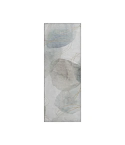 Dalyn Luxury Washable Odyssey OY15 Pearl 2'3" x 7'6" Runner Rug