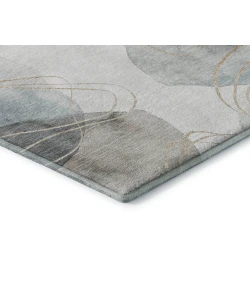Dalyn Luxury Washable Odyssey OY15 Pearl 2'6" x 3'10" Rug
