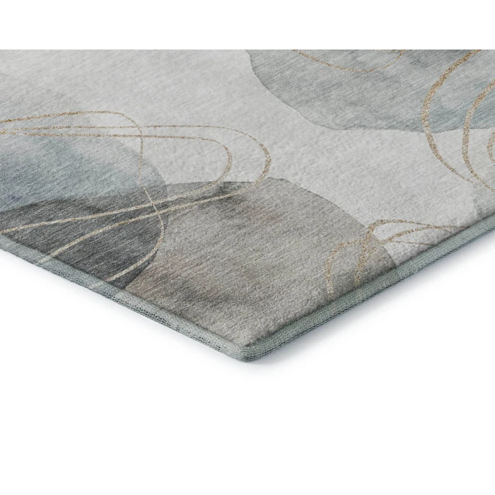 Dalyn Luxury Washable Odyssey OY15 Pearl 2'6" x 3'10" Rug