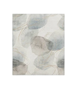 Dalyn Luxury Washable Odyssey OY15 Pearl 2'6" x 3'10" Rug