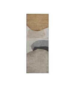 Dalyn Luxury Washable Odyssey OY17 Taupe 2'3" x 7'6" Runner Rug