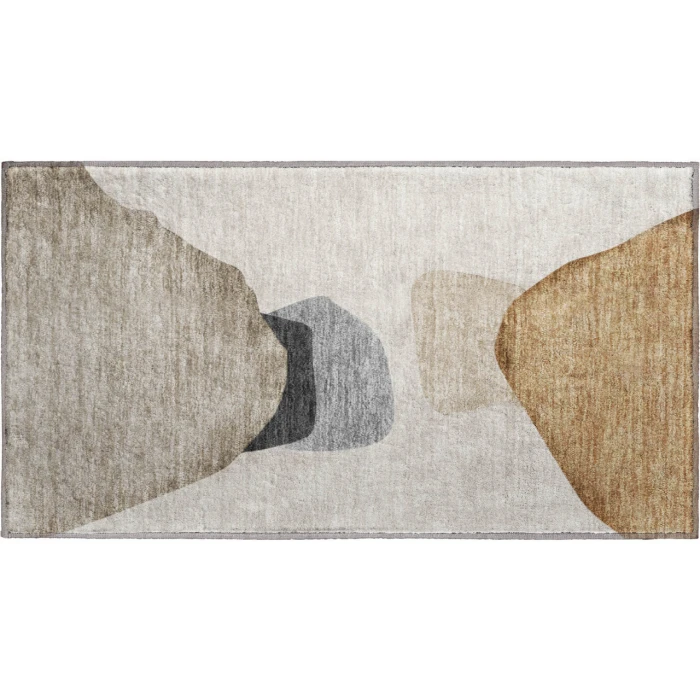 Dalyn Luxury Washable Odyssey OY17 Taupe 1'8" x 2'6" Rug