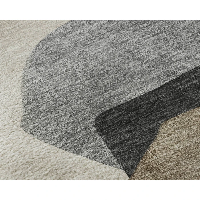Dalyn Luxury Washable Odyssey OY17 Taupe 8' x 8' Round Rug