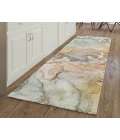 Dalyn Luxury Washable Odyssey OY1 Taupe 2'3" x 7'6" Runner Rug