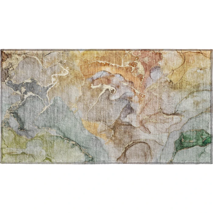 Dalyn Luxury Washable Odyssey OY1 Taupe 1'8" x 2'6" Rug