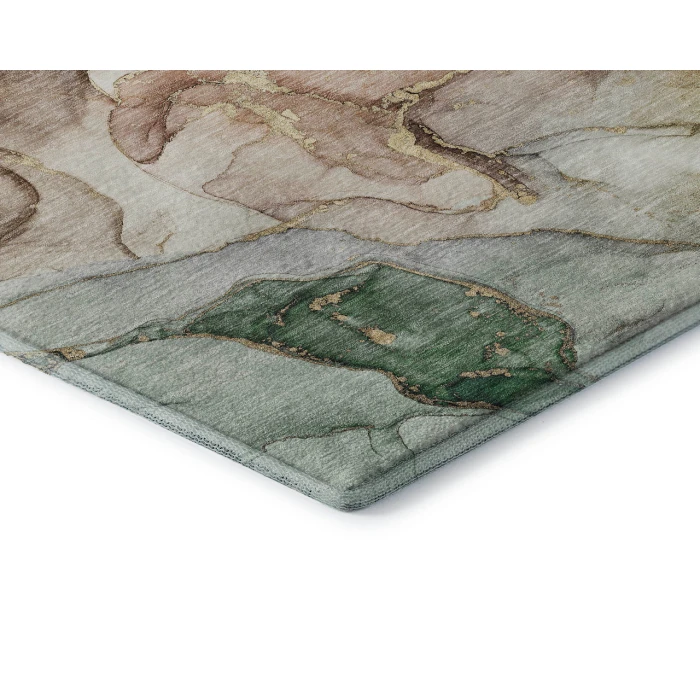 Dalyn Luxury Washable Odyssey OY1 Taupe 5' x 7'6" Rug