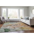 Dalyn Luxury Washable Odyssey OY1 Taupe 5' x 7'6" Rug