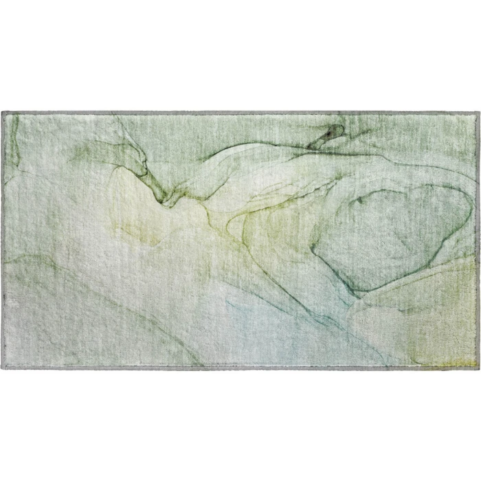 Dalyn Luxury Washable Odyssey OY2 Aloe 1'8" x 2'6" Rug