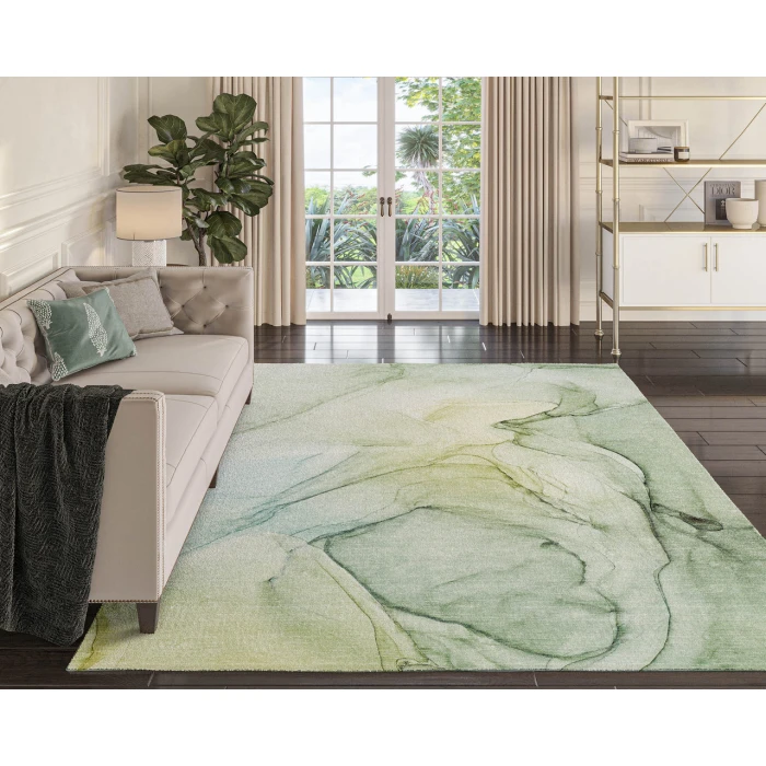 Dalyn Luxury Washable Odyssey OY2 Aloe 8' x 10' Rug