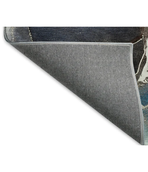 Dalyn Luxury Washable Odyssey OY3 Blue 5' x 7'6" Rug