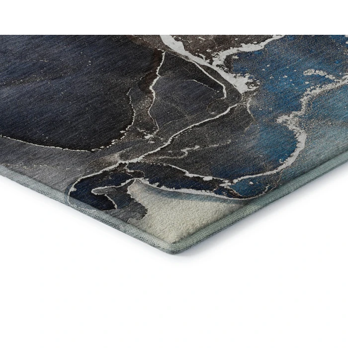 Dalyn Luxury Washable Odyssey OY3 Blue 9' x 12' Rug