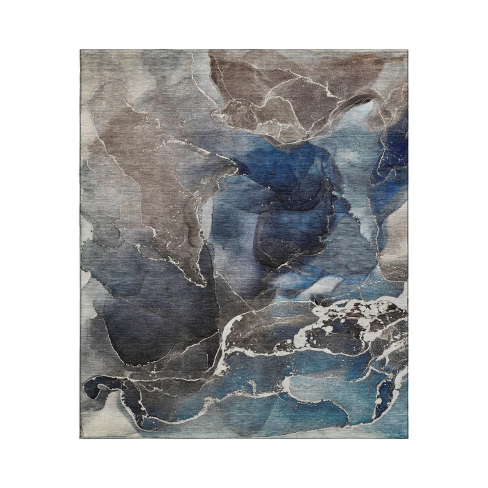 Dalyn Luxury Washable Odyssey OY3 Blue 9' x 12' Rug