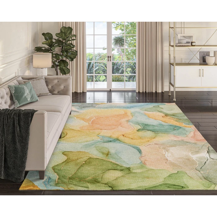 Dalyn Luxury Washable Odyssey OY4 Beige 2'6" x 3'10" Rug