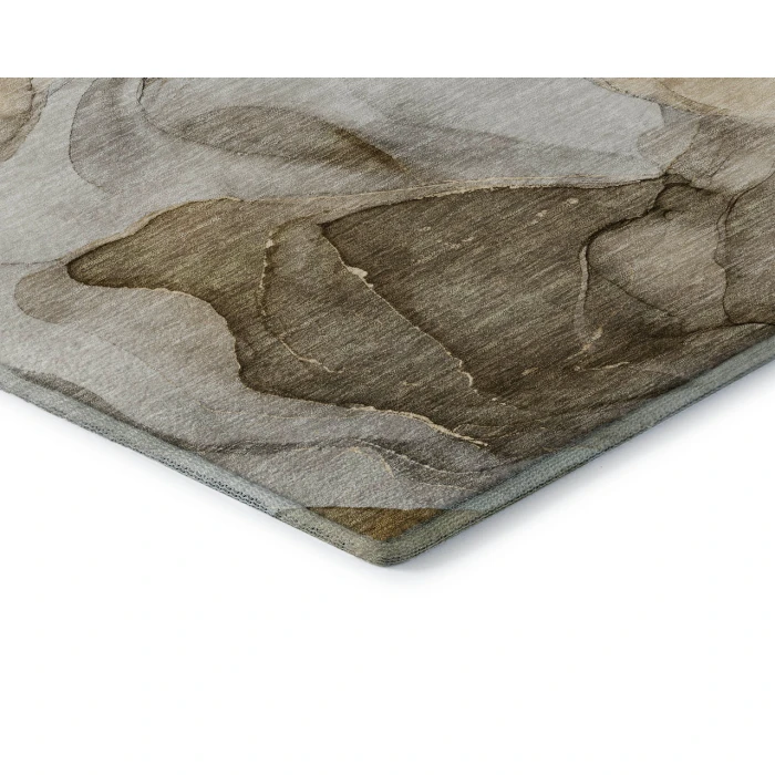 Dalyn Luxury Washable Odyssey OY4 Taupe 2'6" x 3'10" Rug