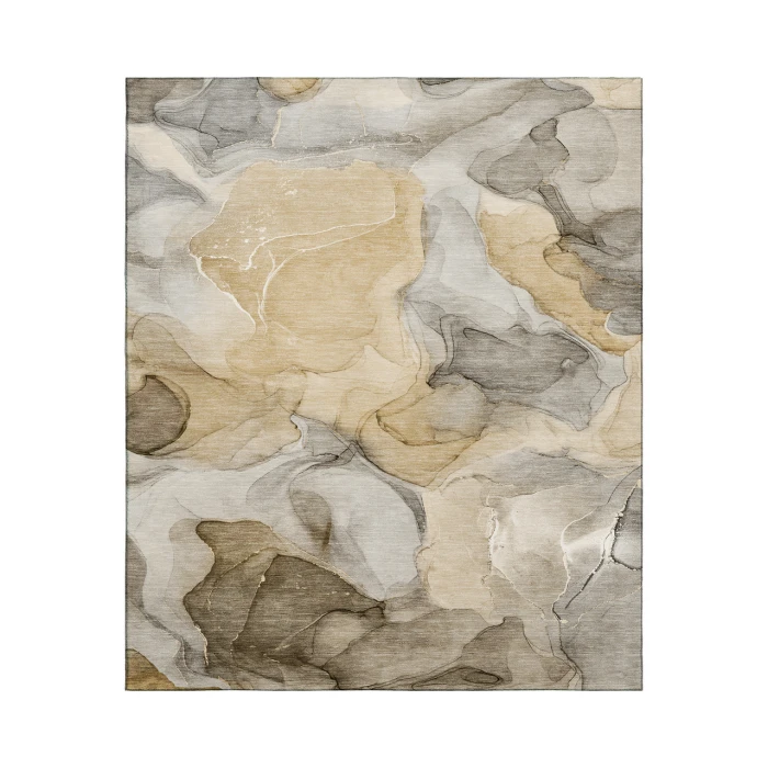 Dalyn Luxury Washable Odyssey OY4 Taupe 2'6" x 3'10" Rug