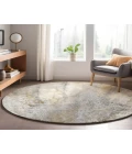 Dalyn Luxury Washable Odyssey OY5 Taupe 8' x 8' Round Rug