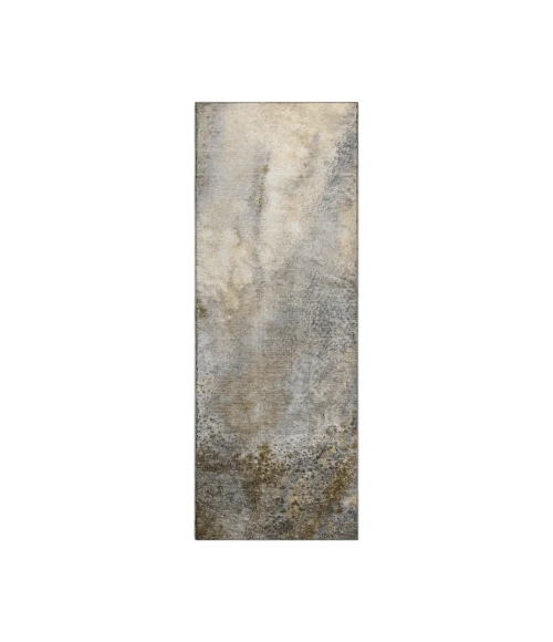 Dalyn Luxury Washable Odyssey OY5 Taupe 2'3" x 7'6" Runner Rug
