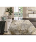 Dalyn Luxury Washable Odyssey OY5 Taupe 5' x 7'6" Rug