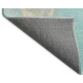 Dalyn Luxury Washable Odyssey OY7 Teal 2'3" x 7'6" Runner Rug
