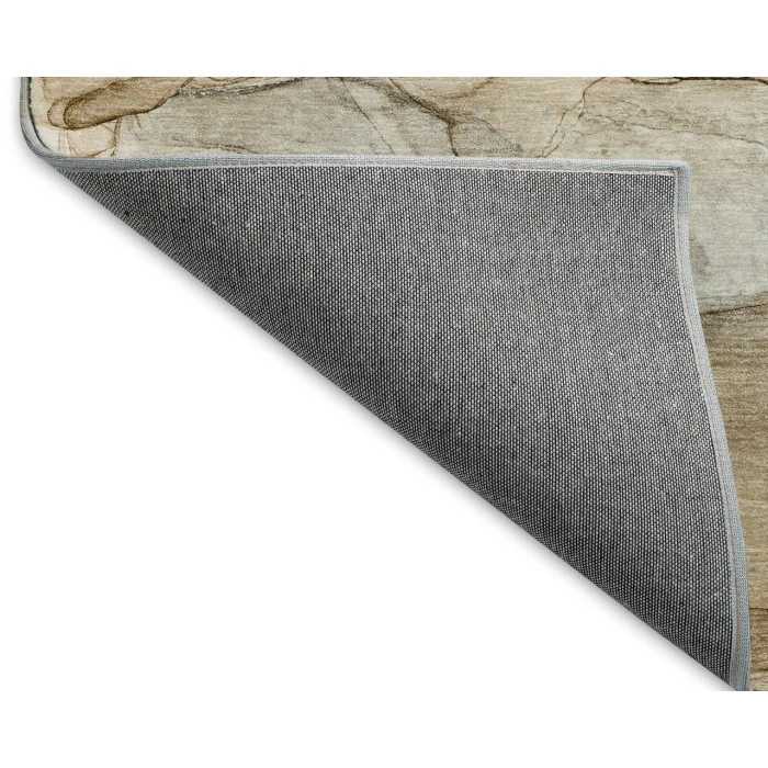 Dalyn Luxury Washable Odyssey OY8 Brown 3' x 5' Rug