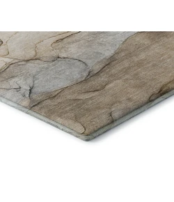 Dalyn Luxury Washable Odyssey OY8 Brown 2'6" x 3'10" Rug