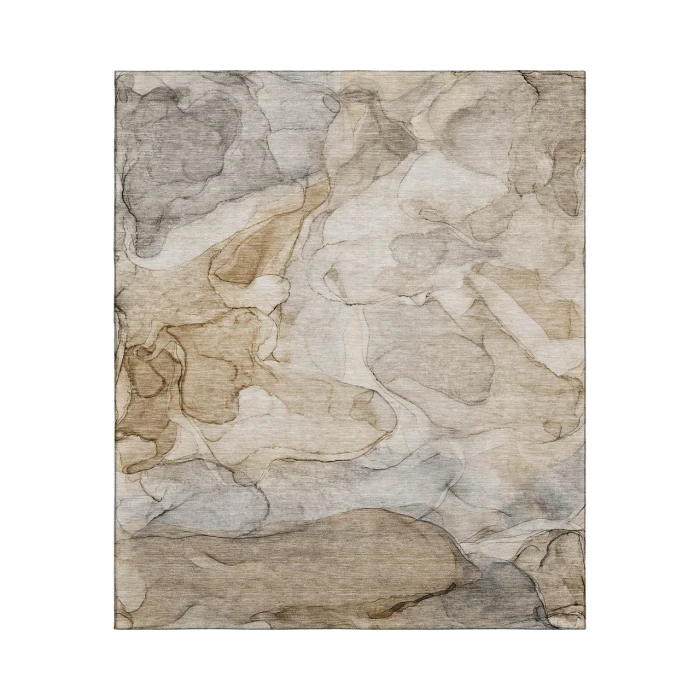 Dalyn Luxury Washable Odyssey OY8 Brown 3' x 5' Rug