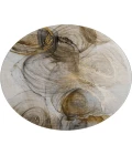 Dalyn Luxury Washable Odyssey OY9 Beige 8' x 8' Round Rug