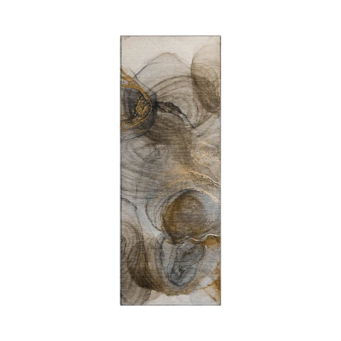 Dalyn Luxury Washable Odyssey OY9 Beige 2'3" x 7'6" Runner Rug