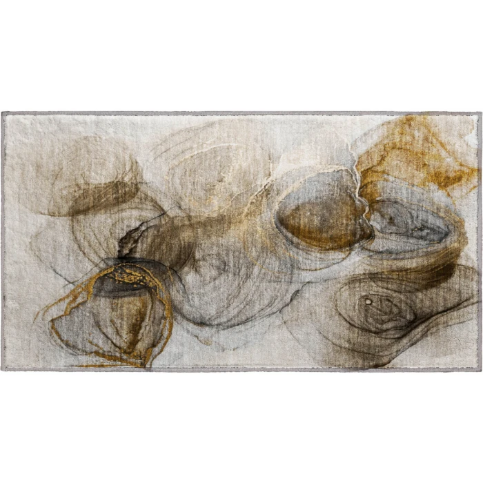 Dalyn Luxury Washable Odyssey OY9 Beige 1'8" x 2'6" Rug