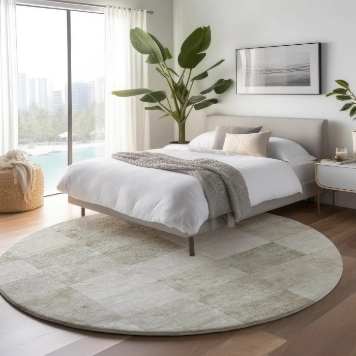 Dalyn Pacifica Brown PA10 8ft. x 8ft. Rug