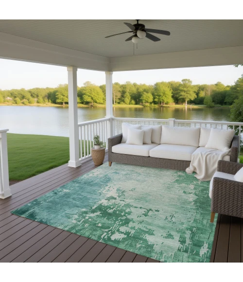 Dalyn Pacifica Green PA11 10ft. x 14ft. Rug