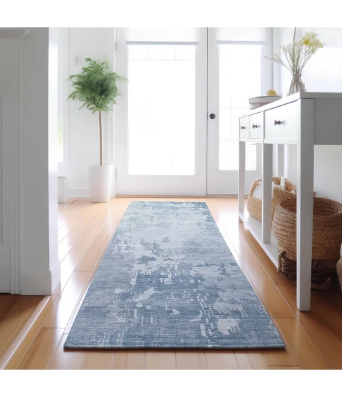 Dalyn Pacifica Blue PA11 2ft.3in. x 7ft.6in. Rug