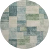 Dalyn Pacifica Blue PA12 8ft. x 8ft. Rug