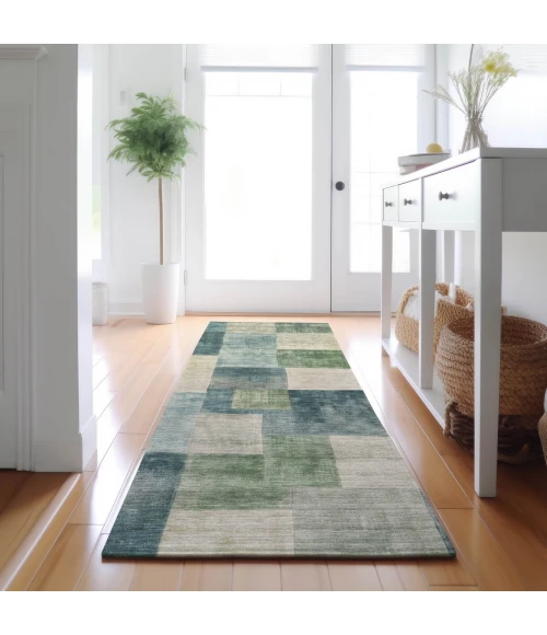 Dalyn Pacifica Blue PA12 2ft.3in. x 7ft.6in. Rug