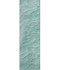 Dalyn Pacifica Teal PA1 2ft.3in. x 7ft.6in. Rug