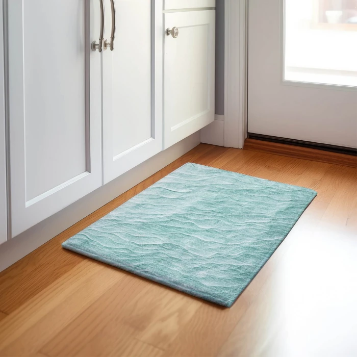 Dalyn Pacifica Teal PA1 1ft.8in. x 2ft.6in. Rug