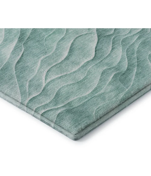 Dalyn Pacifica Teal PA1 1ft.8in. x 2ft.6in. Rug