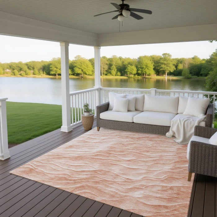 Dalyn Pacifica Orange PA1 3ft. x 5ft. Rug