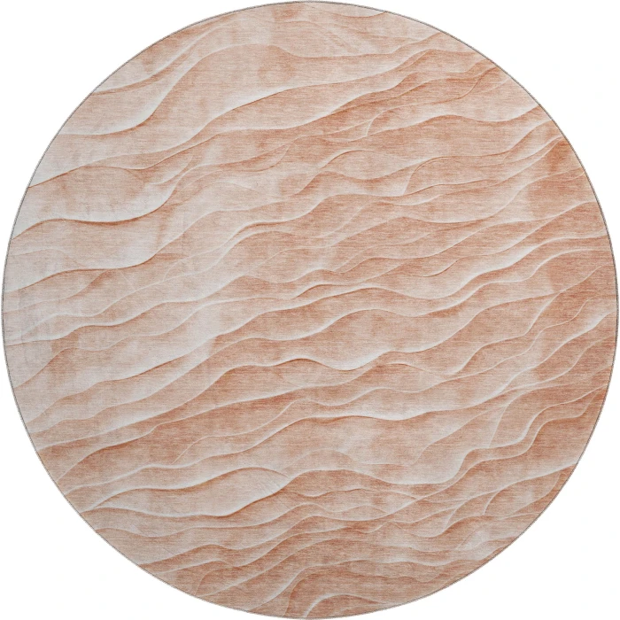 Dalyn Pacifica Orange PA1 8ft. x 8ft. Rug
