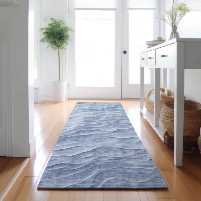 Dalyn Pacifica Blue PA1 2ft.3in. x 7ft.6in. Rug