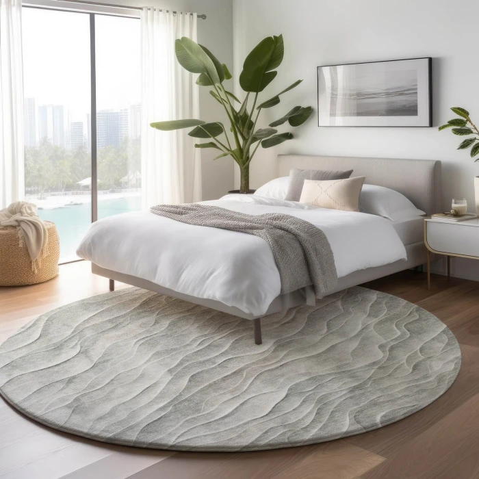 Dalyn Pacifica Brown PA1 8ft. x 8ft. Rug
