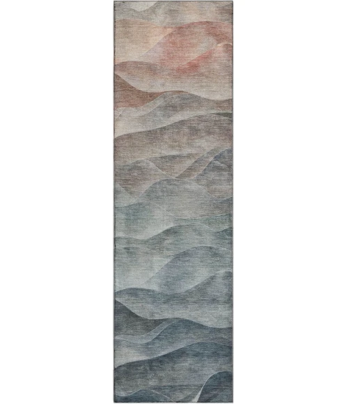 Dalyn Pacifica Teal PA2 2ft.3in. x 7ft.6in. Rug