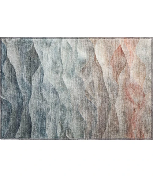 Dalyn Pacifica Teal PA2 1ft.8in. x 2ft.6in. Rug