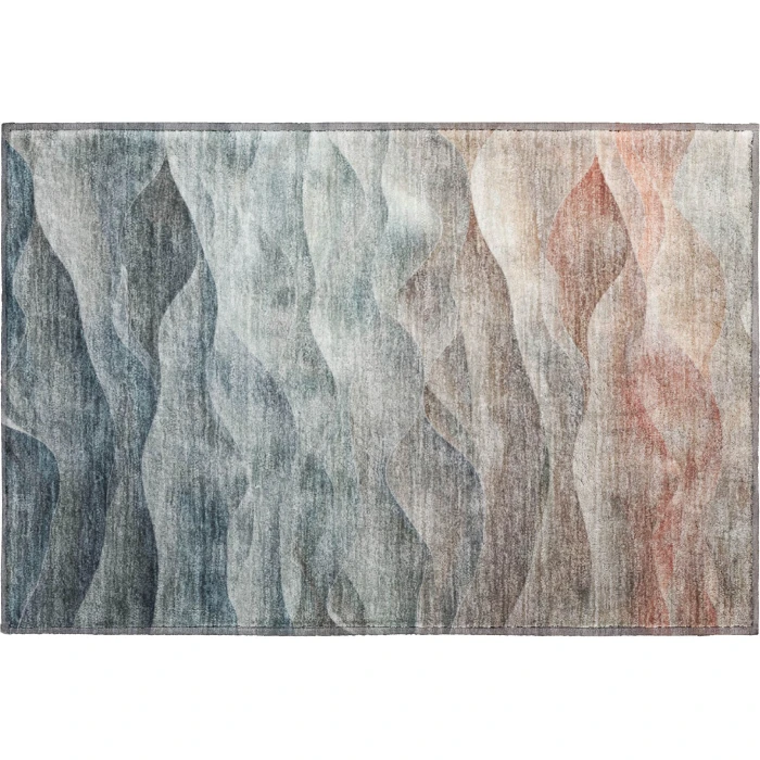 Dalyn Pacifica Teal PA2 1ft.8in. x 2ft.6in. Rug
